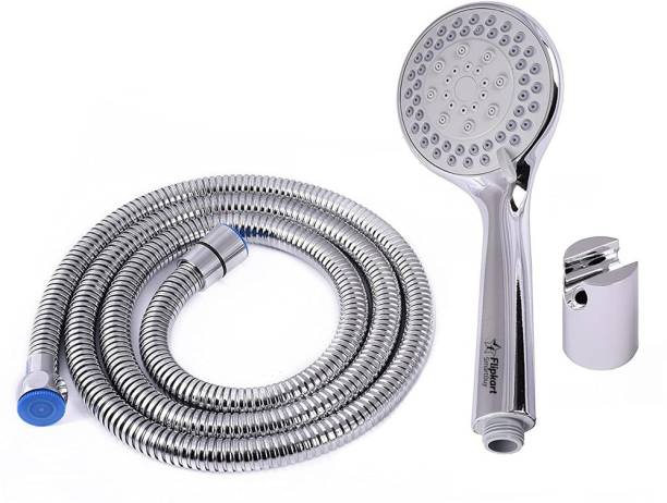 Flipkart SmartBuy 5 Gear/Flow HS-012 ABS Plastic Hand Shower with SS Tube 1.5 M and Hook Shower Head