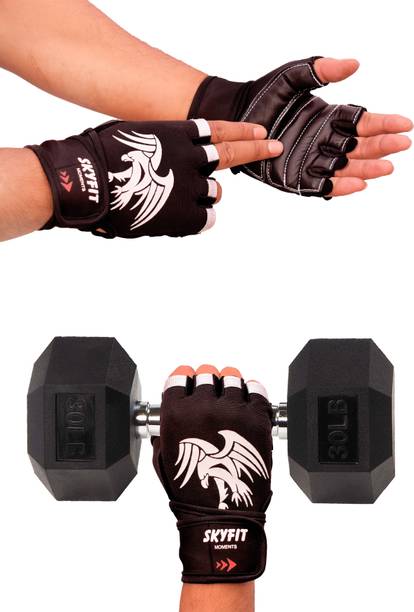 SKYFIT GYM WORKOUT AND SPORTS EXERCISE GLOVES Gym & Fitness Gloves