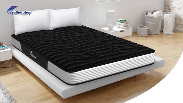 Feather Sleep Dual Comfort Hybrid Ortho Mattress Gel Foam White72x60x5 Inches 5 inch King Bonded Foam Mattress