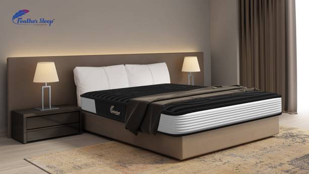Feather Sleep Dual Comfort Hybrid Ortho Mattress Gel Foam White75x36x5 Inches 5 inch Single Bonded Foam Mattress