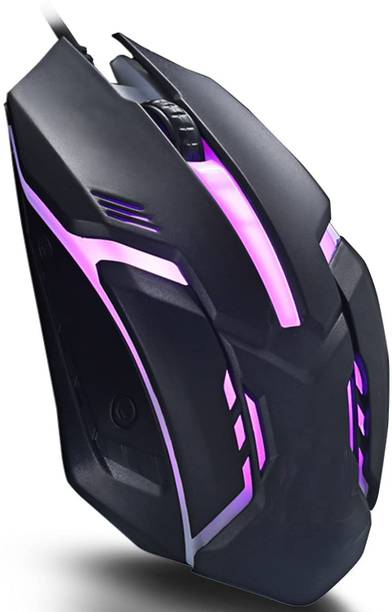 Tuned For Style Optical Wired Gaming Mouse - 7 RGB Breathing Colors Wired Ambidextrous Optical  Gaming Mouse