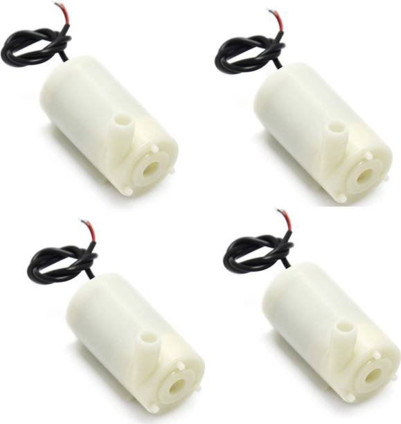 3REE ( Pack of 4) DC 3V 5V Micro Submersible Mini Water Pump Submersible Water Pump