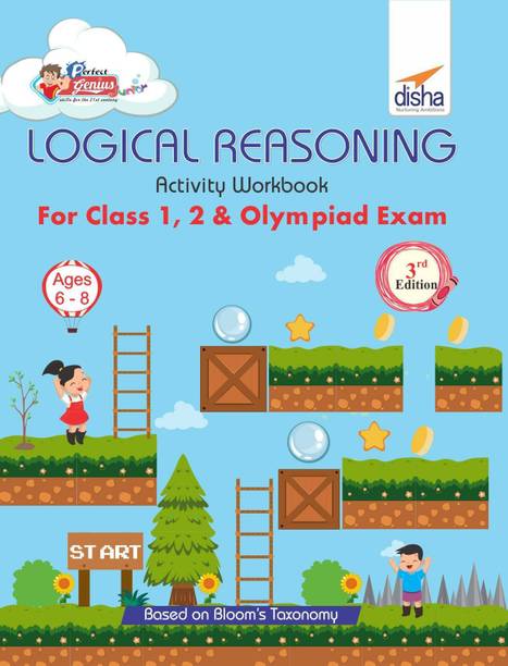 Perfect Genius Logical Reasoning Activity Workbook for Class 1, 2 & Olympiad Exams  - Ages 6 to 8