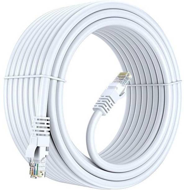 Sadow Patch Cable 50 m Cat6 50 Meter Ethernet Internet Network Cable High Speed RJ45 Patch LAN Wire