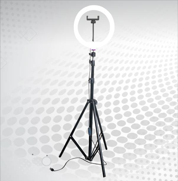 airtech Ring lights with tripod Stand for Video camera light Makeup Shoot Instagram reel Ring Flash