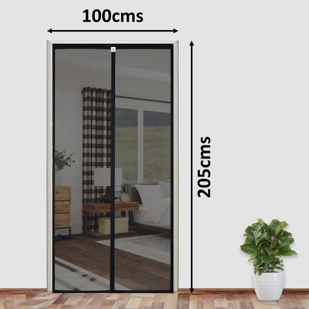 लाइफक्राफ्ट्स Auto-Closing Magnetic Door पॉलिएस्टर एडल्ट के लिए बनाया गया मॉस्कीटो नेट