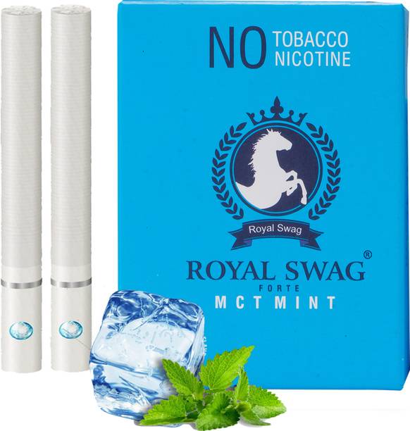 ROYAL SWAG Herbal Cigarette Smoke 20 Stick Tobacco & Nicotine Free Cigarette(Mint Flavour) Smoking Cessations