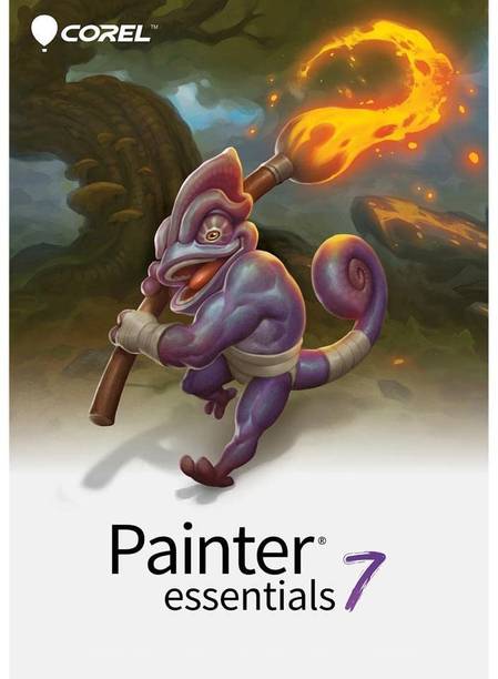 Corel Painter Essentials 7 | For Windows/Mac Special Edition with Expansion Pack Only