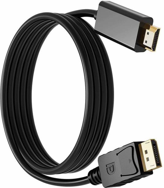 TERABYTE HDMI Cable 1.7 m 1.7Meter DP Display Port Male to HDMI Male Cable 1080P Full HD Video