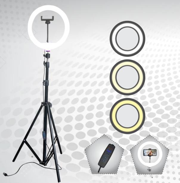 airtech ring light with stand Big Selfie long tripod for Clear video and picture making Ring Flash