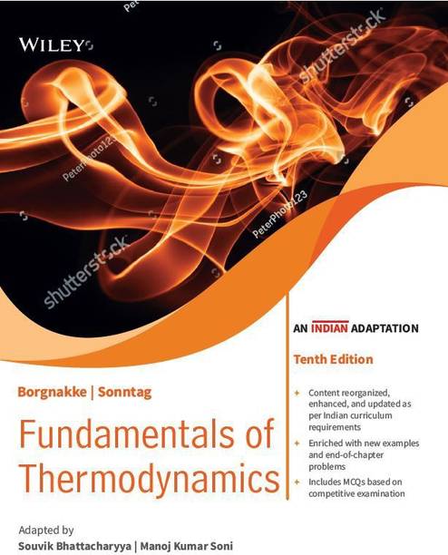Fundamentals of Thermodynamics, 10ed (An Indian Adaptation)
