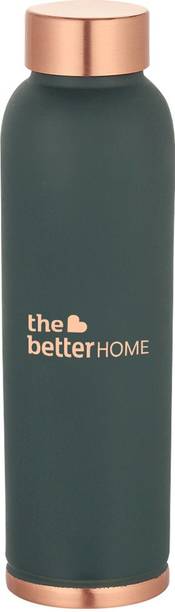 The Better Home 1000 Copper Water Bottle (950ml) | 100% Pure Copper Bottle | Rust & Leak Proof 950 ml Copper Bottle