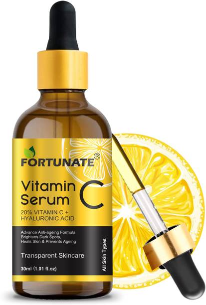 FORTUNATE Vitamin C Face Serum - Skin Brightening, Anti-Aging, Skin Repair Face Serum