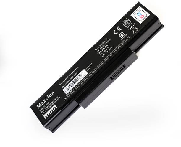 Maxelon Laptop Battery for BTY-M66 SQU-528 SQU-524 SQU-503 A32-F2 A42-A9 6 Cell Laptop Battery