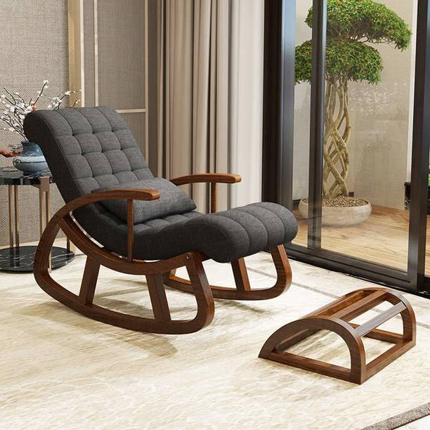 Smarts collection Sheesham Rocking Chair/Colonial Rocking Chair/Traditional Rocking Armchair Solid Wood 1 Seater Rocking Chairs