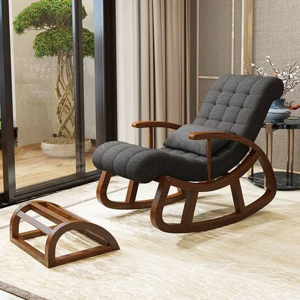 Smarts collection Sheesham Rocking Chair/Colonial Rocking Chair/Traditional Rocking Armchair Solid Wood 1 Seater Rocking Chairs