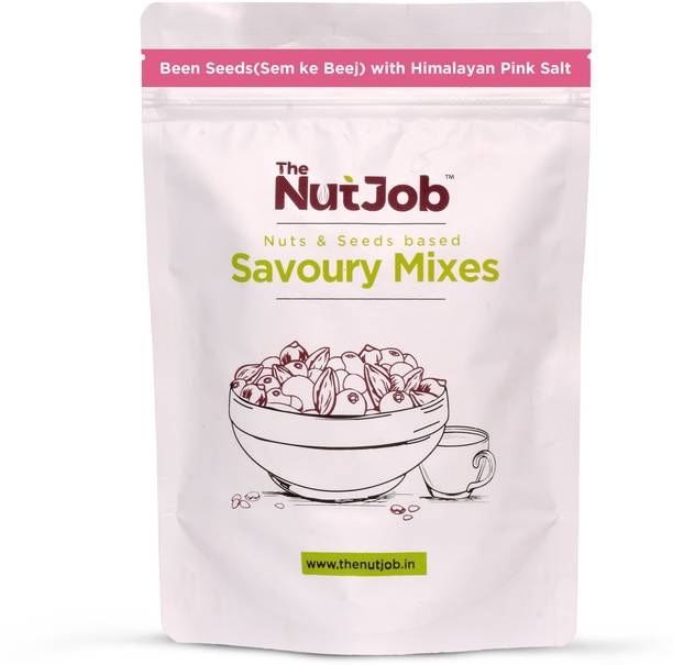 The NutJob Salted Bean Seeds - Sem ke Beej Salted with Himalayan Pink Salt (250g)