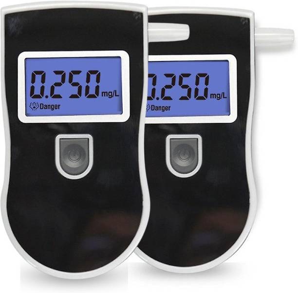 Robustt Advance Digital Alcohol Tester-LCD Display Portable Breathalyzer|10Mouthpieces Digital Colorimeter