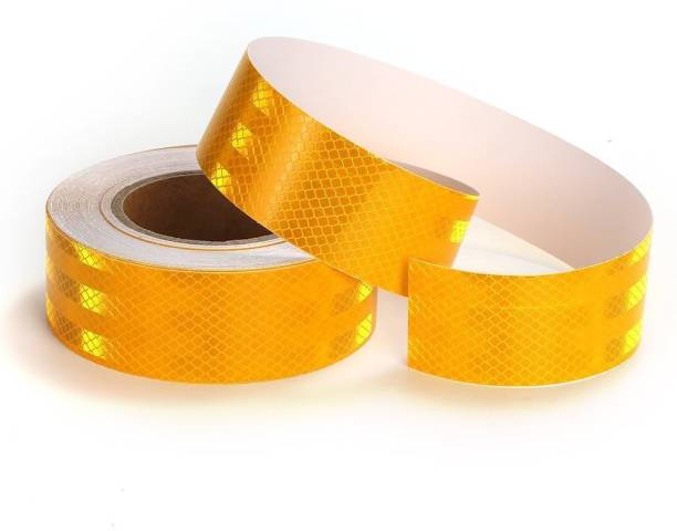 Laps of Luxury GD081 50.8 mm x 3.65 m Yellow Reflective Tape