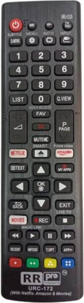 Akshita URC-172 TV Compatible For Any Smart 4K LED LCD Plasma Android TV Remote Control LG Remote Controller