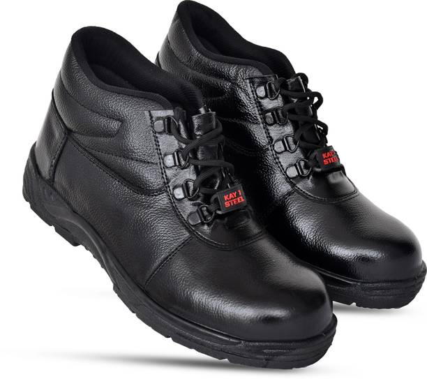 kay1steel Steel Toe Genuine Leather Safety Shoe