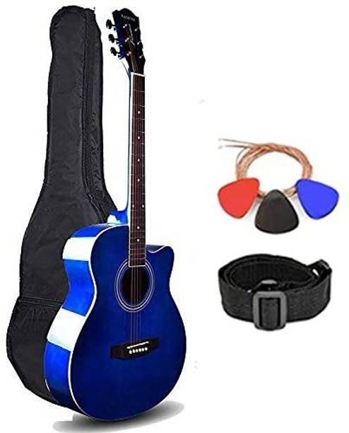 KADENCE Frontier Acoustic Guitar 40'' with Die cast keys Combo (with online Courses) Acoustic Guitar Rosewood Rosewood