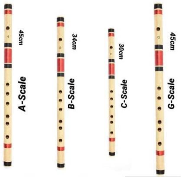 KHALSA MUSICAL G-Scale, B-Scale, C-Scale, A-Scale Bamboo Flute Bamboo Flute