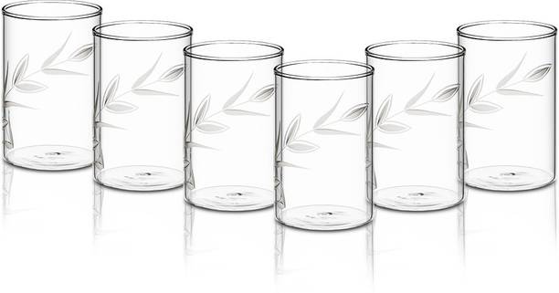 BOROSIL (Pack of 6) Vision Creeper Large Glass Set Water/Juice Glass