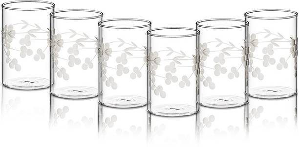BOROSIL (Pack of 6) Vision Berry Large Glass Set Water/Juice Glass