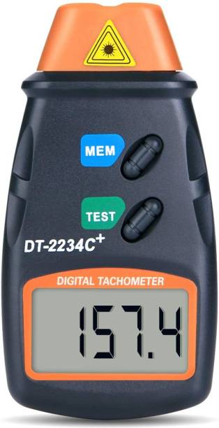 GSK Corporation Handheld Contact Digital Tachometer Motor Speed Gauge Tester Non Contact Tachometer