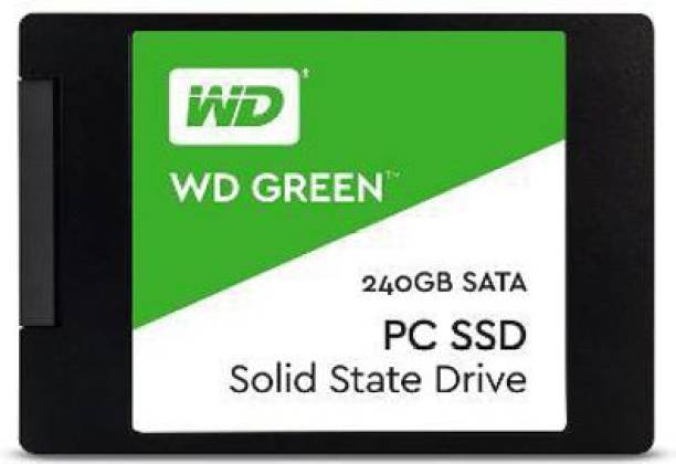 WD 2.5 240 GB Desktop, Laptop, All in One PC's, Network Attached Storage Internal Solid State Drive (SSD) (WD240GBSSD)