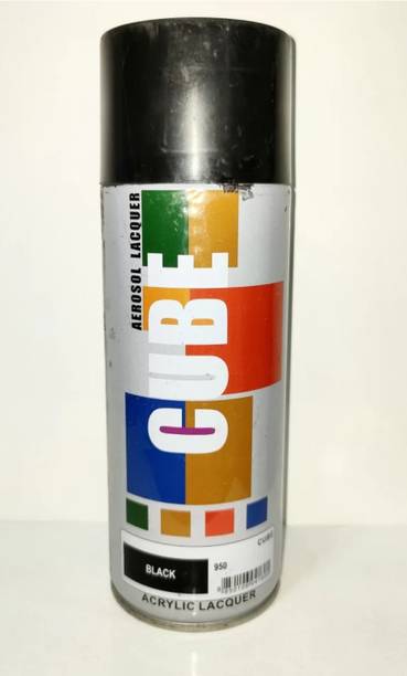 CUBE Gloss Black Black Glossy Spray Paint 400 ml