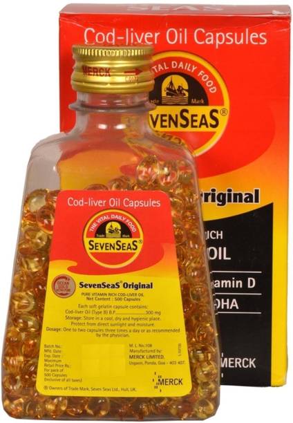 SEVEN SEAS Cod Liver Oil Capsules