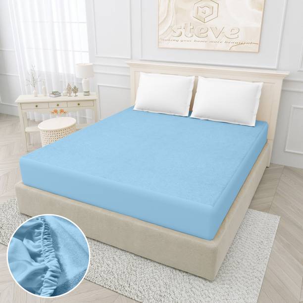 KORBIN Fitted Single Size Breathable, Stretchable, Waterproof Mattress Cover
