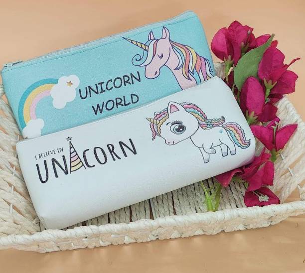 AMANVANI unicorn pencil pouch for kids pencil pouch for girls Pouch