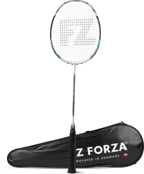 FZ FORZA PRECISION 11000 VS, VERY STIFF Green, Black Strung Badminton Racquet
