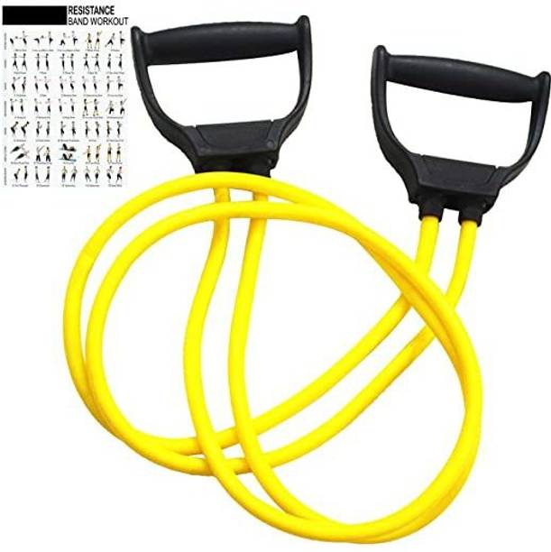 BoldFire Tonning tube Double Resistant Band for Home and GYM Workout Resistance Tube Resistance Tube