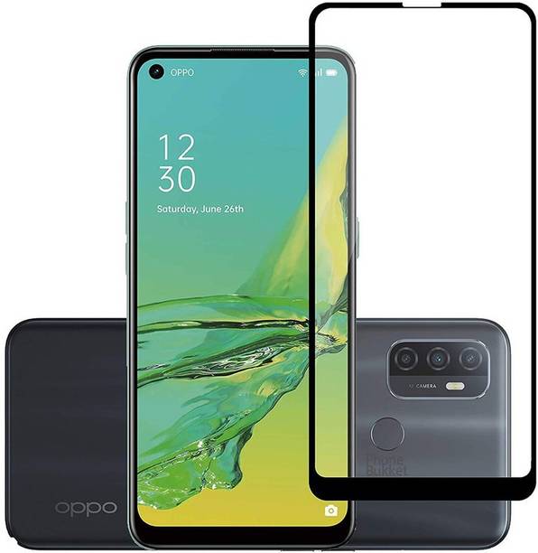 GORILLA Extra Strong Premium Edge To Edge Tempered Glass for Oppo A53