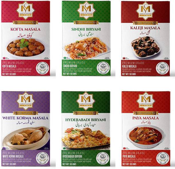 Mirza Sahab Kofta, Kaleji, Hyderabadi Biryani, Sindhi Biryani, White Korma, Paya (Masala)