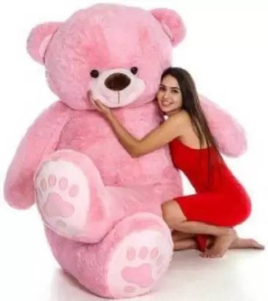BestFriend Toys Stuffed 3 Feet Teddy Bear (Pink)  - 91 cm