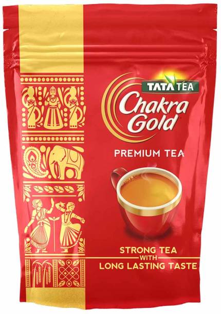 Tata Tea Chakra Gold Dust Tea with Long Lasting Taste Tea Pouch