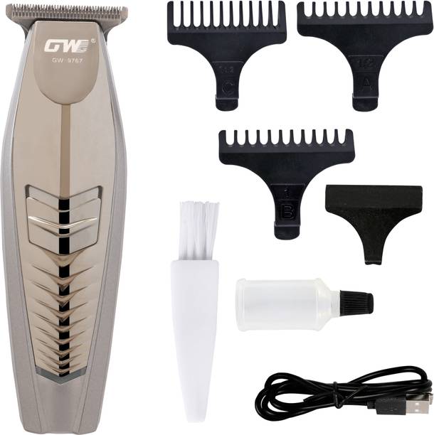 GW PROFESSIONAL HAIR CLIPPER TRIMMER G W- 9767 Trimmer 90 min  Runtime 3 Length Settings