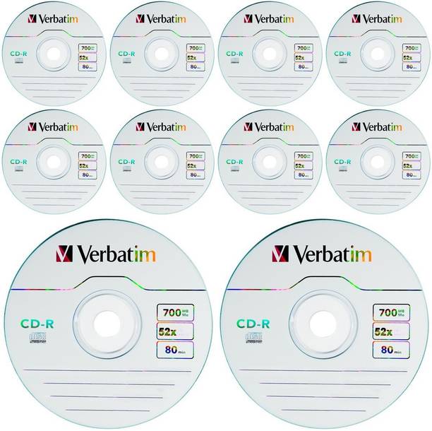 Verbatim CD Recordable PAPER SLEEVES 700 MB