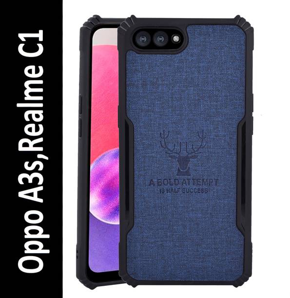 Spicesun Back Cover for Oppo A3s, Realme C1