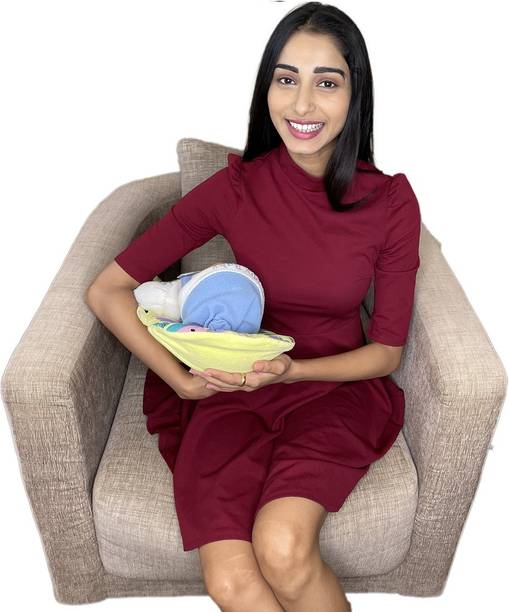Hoopa 2-in-1 Pillow | Infant Carrier | Breast Feeding pillow |Nursing pad Breastfeeding Pillow