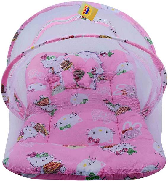Fareto Baby Mattress with Mosquito Net(0-6 Months) standard crib