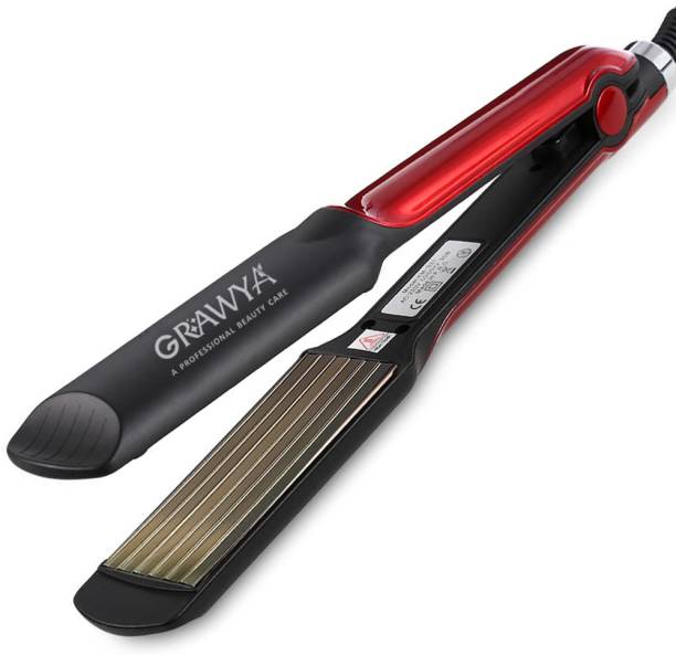 Grawya Hair Crimper With 4 X Protection Coating Electric Hair Crimp & Style Machine Electric Hair Styler