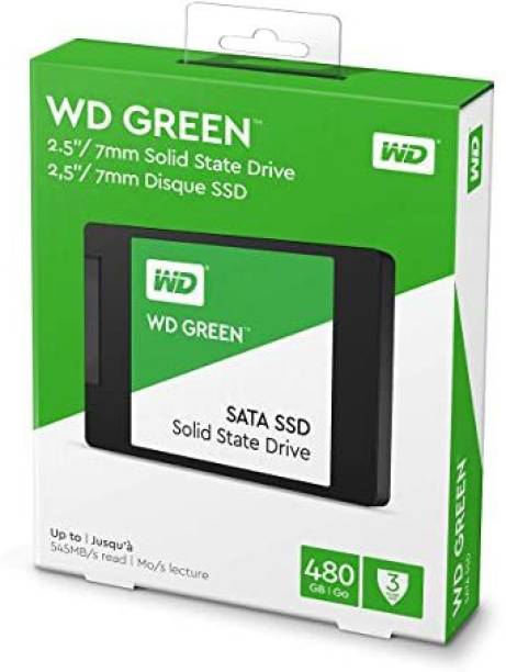 WD 480 GB SSD 480 GB Desktop, Laptop, Network Attached Storage Internal Solid State Drive (SSD) (WD480)