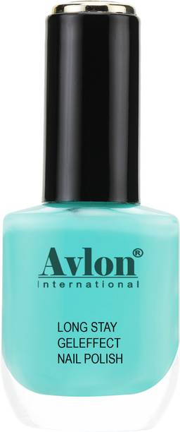 Avlon International Long Lasting Nail Polish With Fast Drying Chip Resistant Formula, Sea Green