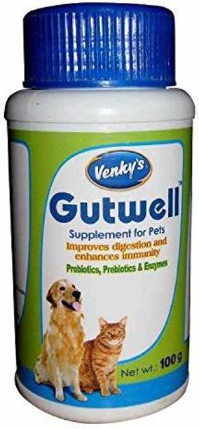 fifozone Gutwell supplement for pets Improves, Digestion and enhances immunity, Pet Health Supplements